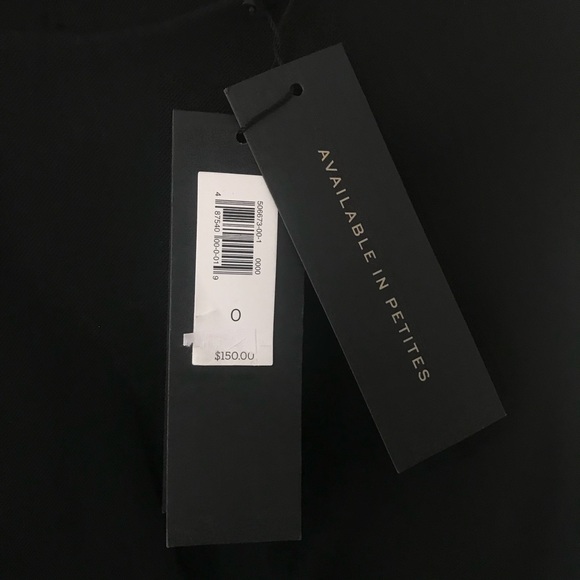 NWT Banana Republic Black Asymmetrical Sheath Dress - Picture 3 of 3